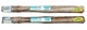 (2) Seymour Midwest Oval Eye Engineer's/Blacksmith's Hammer Handles USA