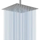 Rain Shower Head 12 High Flow Waterfall Stainless Steel Brushed Nickel Voolan