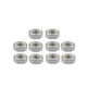 6203-ZZ Ball Bearing 17x40x12mm 10 Pcs C3 Premium Metal Shielded High Speed