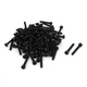 100pcs M3x20 Alloy 12.9 Steel Hex Bolt Socket Head Cap Machine Screws Kit Black