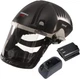 Respirator Face Shield Bundle Rechargeable Battery AIR PRO D6 Black Trend Cradle