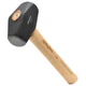 Big Horn 15125 3 Lb Drilling Hammer &ndash; Forged Steel Head, Double-Faced Desi