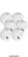 First Alert SMI100-AC Hardwire Interconnect Smoke Alarm w/ Battery Backup 6-Pack