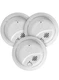 First Alert - BRK SMI100-AC Hardwire Smoke Alarm with Battery Backup 3Pcs