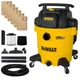 DEWALT 12 Gal Wet Dry Shop Vacuum 5.5 HP DXV12P-QTE 6 Dust Bags Gallon Peak Auto