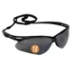 Safety Glasses KleenGuard V30 Nemesis Smoke Lenses Black Frame Pack 25688 Mirror