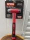 NEW ICON 24oz Ball Peen Dead Blow Hammer HDPBP2400 59702