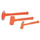 Performance Tool M7234 Dead Blow Hammer Set with Brass Cap, Ball-Peen, and De...