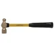 Ampco Safety Tools H-212Fg 16 Oz. Ball Peen Hammer, 11" Fiberglass Handle