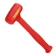 Dead Blow Hammer - 21 oz. USA Made Polyurethane Hammer with Steel Reinforced ...