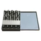 WESTWARD 4UM96 Reduced Shank Drill Set,8pc,HSS 4UM96