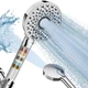 Magichome Filtered Shower Head with Handheld, High Pressure 10-Spd Silver 