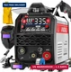ANDELI 135A MIG Welder 110V/220V, 4-in-1 PULSE Flux Core MIG/Lift Tig/Stick Gasl