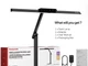 Honeywell Wide Illumination Desk Lamp - HWT-HJ1-BK Base