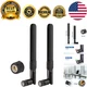 4G LTE 8dBi SMA Male Antenna 2-Pack Compatible with Spypoint Flex-S Dark Flex...