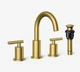 FORIOUS 2 Handle Brushed Gold 2 Handle  LL0300G