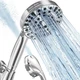 BESAQUO Shower Head,10 Functions High Pressure shower head with handheld, Bui... BESAQUO Shower Head,10 Functions High Pressure shower head with handheld, Bui...