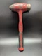 Snap On Tools USA 32 Ounce RED Soft Grip Dead Blow Ball Peen Hammer HBBD32