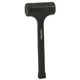 Klutch 4-Lb. Dead Blow Hammer, 15.15in.L Fiberglass Handle