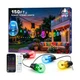 Beizelte Outdoor String Lights, 150FT RGB+IC Outside Light Dimmable Shatterpr...