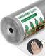 Hardware Cloth 1/4 x 48 100FT 23 Gauge Galvanized Chicken Wire Pterying Silver