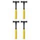 Big Horn 15112 16oz Magnetic Double Head Cap Nail Roofing Hammer (4-Pack)