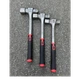Mac Tools AntiVibe Ball Peen Hammer Set 3pc 10in Red/Black BH48AV BH40AV BH32AV