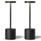 TBBGA LED Cordless Table Lamps Set of 2,Portable Rechargeable 5000mAh Outdoor...
