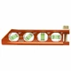 Klein Tools ACCU-BEND Magnetic Level - 4 Vial (935AB4V)