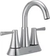 MOEN Ronan 84022 2-Handle 4" Centerset Modern Bathroom Faucet - Chrome