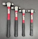 4 NOS Buffalo Ball Peen Machinists Hammer Set Fiberglass 24 oz 16 oz 12 oz 8 oz