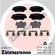 Front Axle Zimmermann 22904.175.2 Brake Pad Set, Disc Brake for Kia