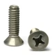 Stainless Steel Phillips Flat Head Machine Screws #6-32 x 1/2" Qty 1,000