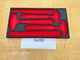 Snap-on Tools RED FOAM ORGANIZER for 3pc DeadBlow Hammer Set FMHBBD01BR