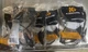 (6 PAIR) KLEENGUARD NEMESIS SAFETY GLASSES SMOKE MIRROR LENS SUNGLASSES 25688
