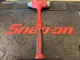 Snap-On Tools HBBD32 Red Ball Peen Dead Blow Hammer 32 Ounce. USA 