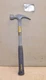 New vintage Estwing E3-22 smooth face framing hammer with tags & label D7