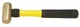 American Hammer AM2BRFG Sledge Hammer, 2 lb., 12 In, Fiberglass