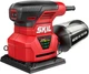 SKIL 7292-02 2.0 Amp 1/4 Sheet Palm Sander with Pressure Control , Red