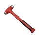 Snap-on HBBD16 16-oz Ball Peen Steel w/ Cushion Soft Grip Dead Blow Hammer (Red)