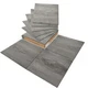 Art3d Peel and Stick Vinyl Floor Tiles 30-Pack 12 x 12 x 12 inch, Taupe Ash 
