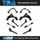 TRQ Front Control Arm Ball Joint Sway Bar Link Tie Rod Steering Suspension Kit