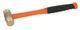 Performance Tool W1137 Hammers & Mallets 16 oz solid brass hammer