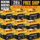 Pack For DeWalt 20Volt Max 8.0AH Lithium Ion Battery DCB206 DCB201 DCB205 DCB200