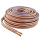 Car Home Audio Speaker Wire Transparent Clear Cable 10AWG 100ft 10/2 Gauge