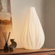 RONDURE 12.5" Modern Ceramic Table Lamp, Fully Dimmable Modern Bedside Lamps ...