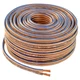 Car Home Audio Speaker Wire Transparent Clear Cable 12AWG 50ft 12/2 Gauge