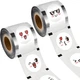 2 Rolls Cup Sealer Film Sealing for Machine 90-105 mm... 
