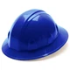 PYRAMEX BLUE FULL BRIM SAFETY HARD HAT WITH 4-PT RATCHET HP24160 CONSTRUCTION