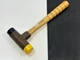 LIXIE Tools USA (NOS) 150H Deadblow Hammer Mallet YELLOW Extra Hard & BLACK Hard